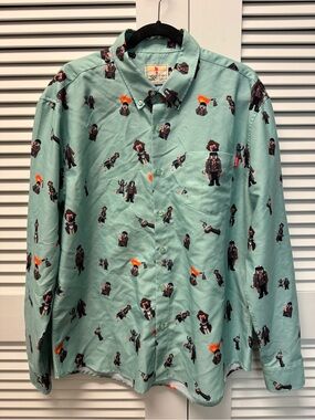 RSVLTS Home Alone Long Sleeve Button Up